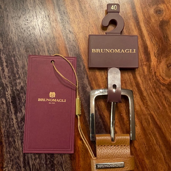Bruno Magli Other - Brunomagli Cognac Men’s So Gorgeous Belt